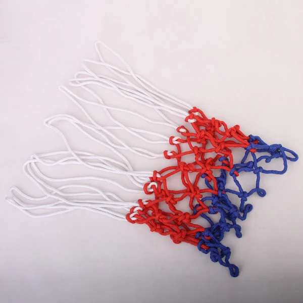 Basketball Net Red White & Blue 6mm Nylon Hoop Goal Rim STANDARD