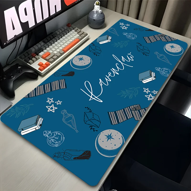 Blue Eagle Tappeto per tastiera Laptop Anime Logo Tappetino da scrivania esteso XXL Potters Harries Mousepad PC Gamer Cabinet Mouse Pad Tappeto