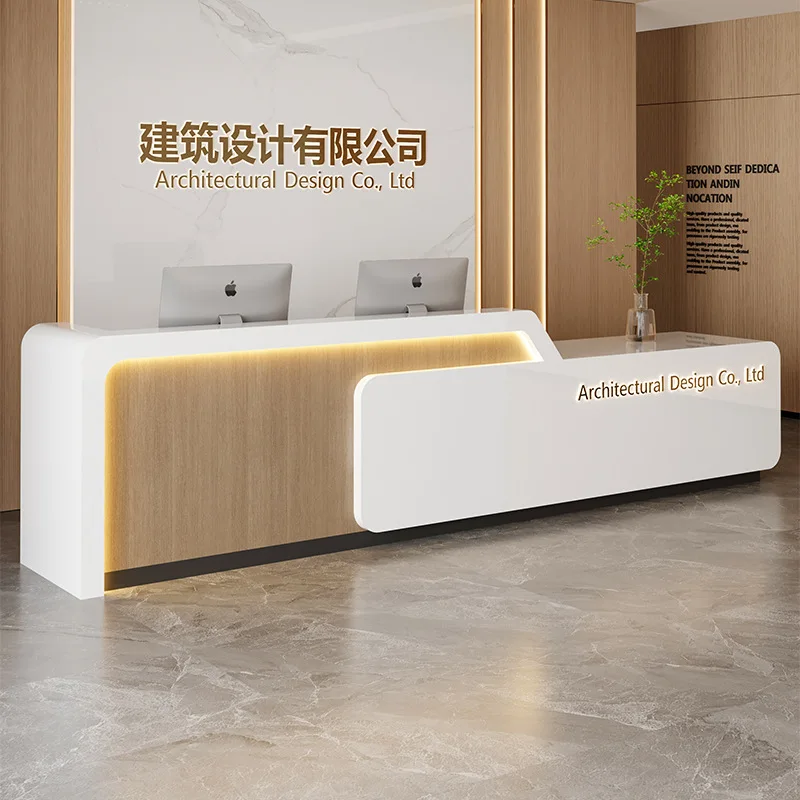 Company front desk reception desk hospital guide  dental clinic bar checkout page beauty salon front spot paint