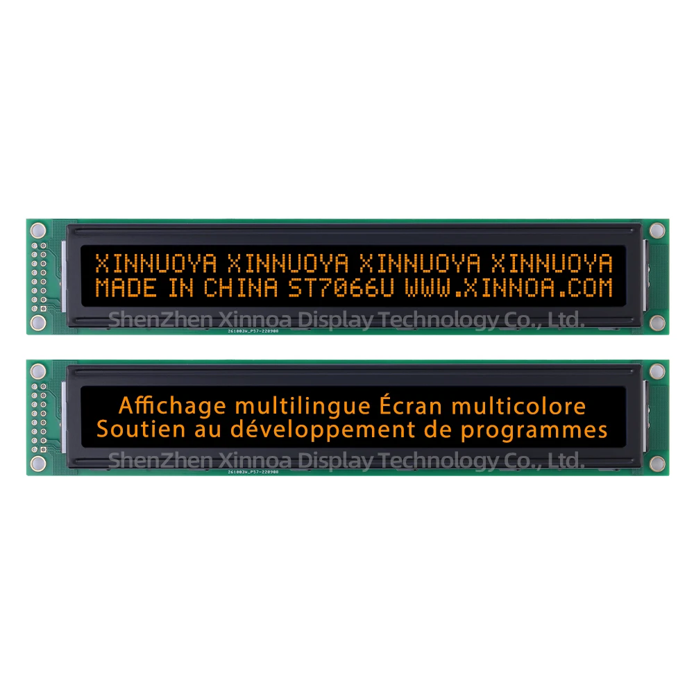 Módulo LCD multilingüe, dispositivo de 16 Pines, voltaje de 5V, 3,3 V, BTN, película negra, Letras amarillas, 4002A europeo