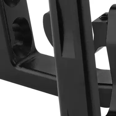 Folding Bike Front Rack Mount 3 Hole Split  Bracket Bicycle Bracket Aluminum Alloy Bicycle Accessories