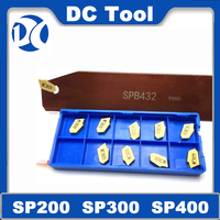 SP200 SP300 SP400 SP500 SP600 NC3020 PC9030 Slotted Carbide Insert CN Turning Tool Grooving Tungsten Carbide Turning Insert