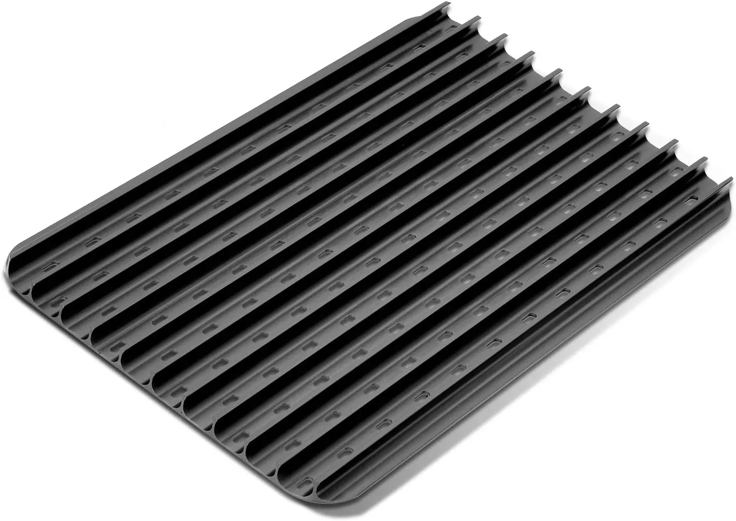 18.25'' x 11.5'' Reversible Aluminum Sear Grill Grate, Non-Stick Grill Accessory Producing Competition-Grade Sear Marks, Locks in Food Flavor & Moisture, Fits Most Grills