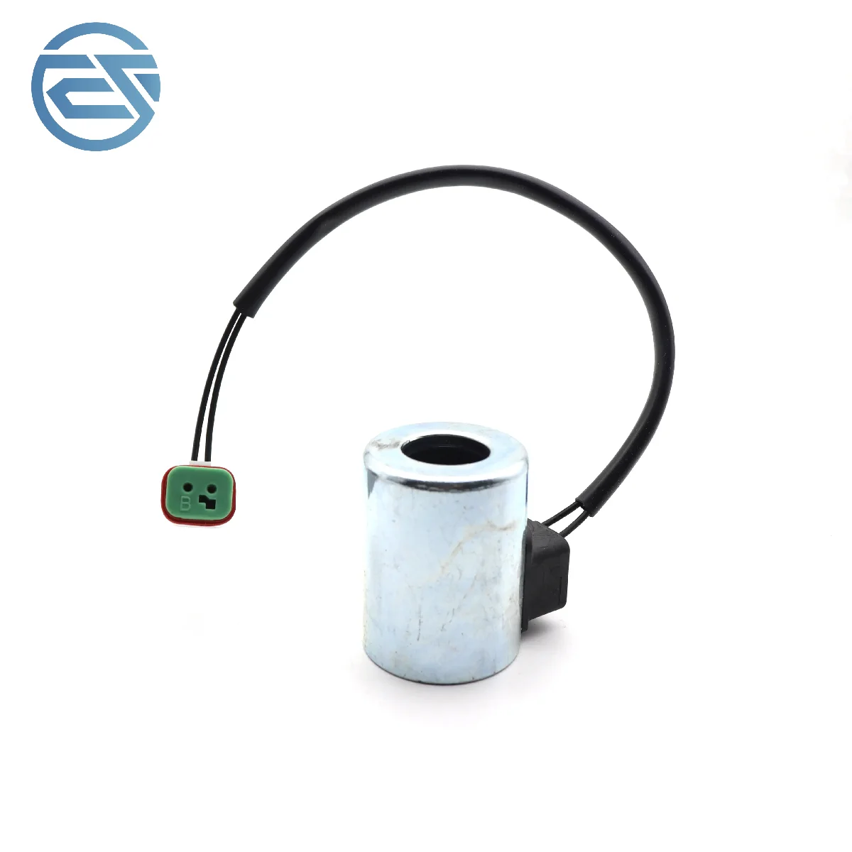 24V High Quality Excavator Pilot Safety Lock Solenoid Valve Coil for XE80 XE135 XE150 XE200 XE215 Construction Machinery Parts