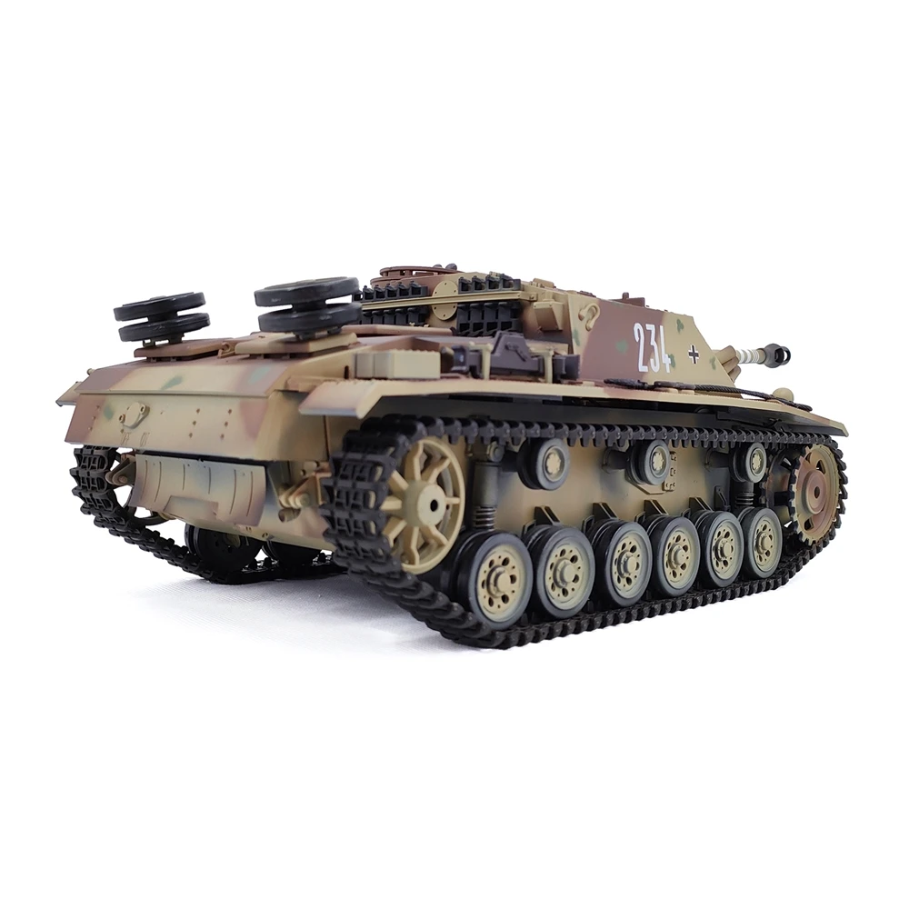 Coolbank RC HOBBY Upgraded Edition RTR 1/16 Deutscher Panzerkampfwagen III HL 3868 Pz. Kpfw. III F8 RC Tanks Raucheffekt IR Battle