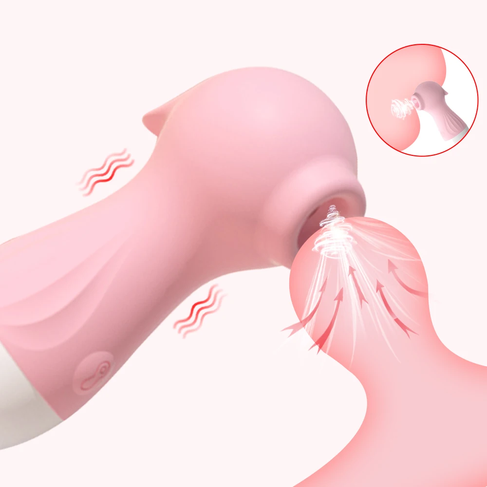 Sucker Clitoris Powerful Sucking Vibrator Female Clit Nipple Oral Vacuum Stimulator Massager Sex Toys Adults Goods for Women