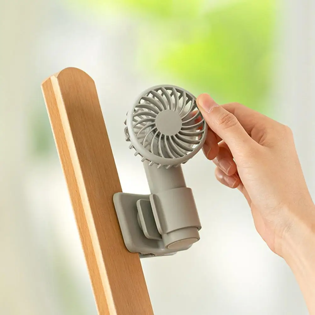 Adjustable Handheld Fan Motor Quiet Fan Portable Fan Lightweight Design Low Noise Operation 90 Adjustable Angle