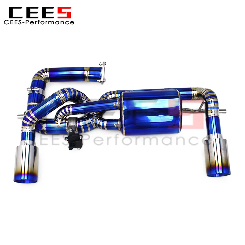 

cees Performance Valved Catback Exhaust System for Lotus EMIRA 2021-2022 Enhanced Sound Exhaust Pipes with Valve Remote Control