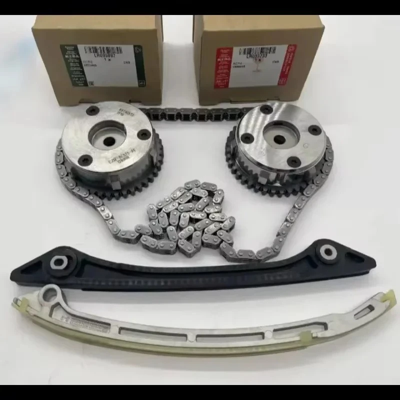 Suitable for Land LR025000 LR033733 LR024999 1 set of timing chain guide arm crankshaft sprocket tensioner assembly