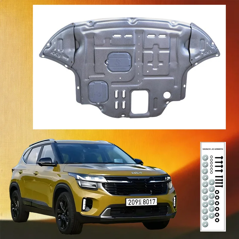 Durable Underbody Protection Engine Skid Plate For  Kia Seltos 2020-2024 1.5L  High Quality Engine Shield Car