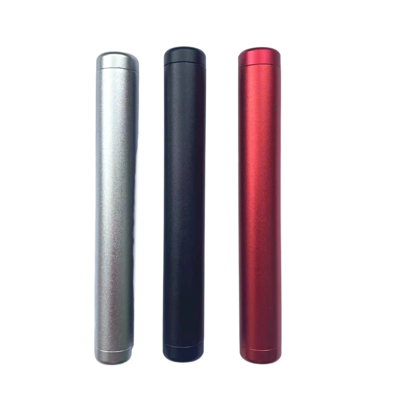 New 110mm with Sealed Metal Storage Tube Horn Tube Moisture-proof Anti-fall Sealing Tube Smoking Accessories