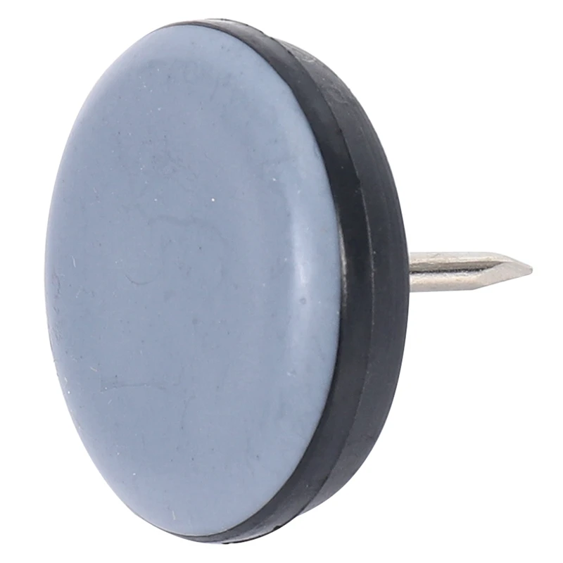 6.25mmの回転式家具用スライド,釘付きの簡単な移動パッド,堅木張りの床の保護,20個