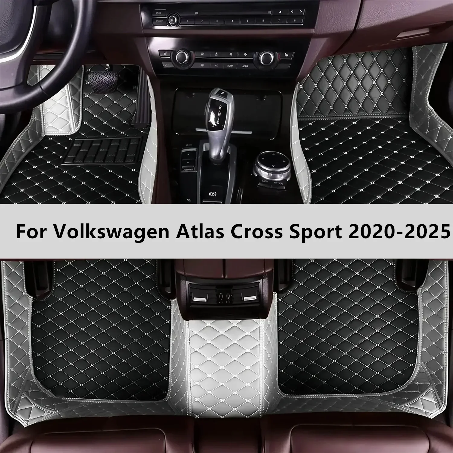 

Custom Car Floor Mats For Volkswagen Atlas Cross Sport 2020-2025 Floor Mat Car Mat Accessories Men Women Interior Accessories
