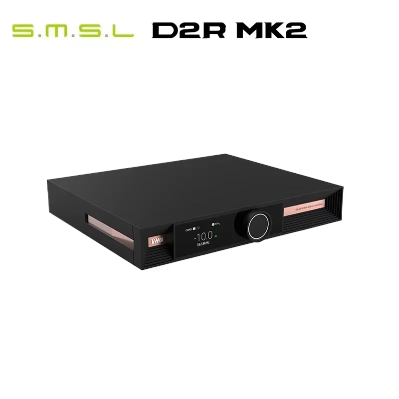 

SMSL VMV D2R MK2 HIGH RESOLUTION DAC ROHM BD34302EKV MQA CK-04 clock USB optical coaxial