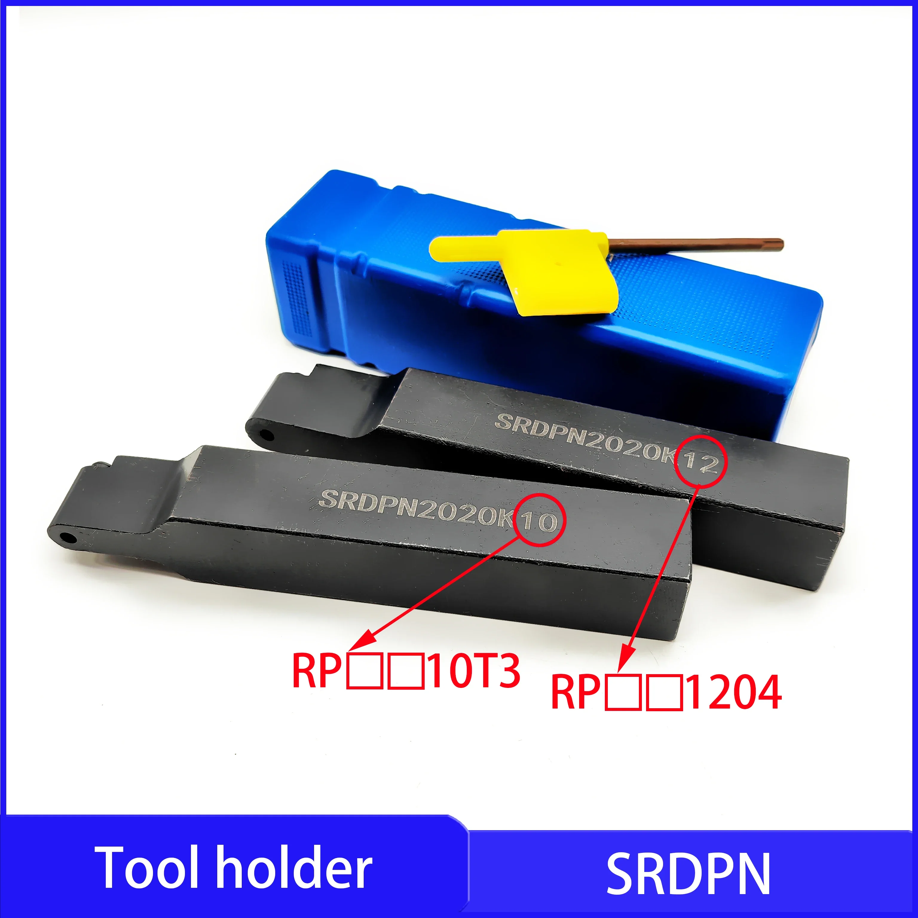 ที่ยึดเครื่องมือ SRDPN 10 12 16 20 25 คิวบิก เหมาะสำหรับ RPMT10T3 RPMT1204 RPGT10T3 RPGT1204 ที่ยึดเครื่องมือแบบโค้งมน นอกวงกลม