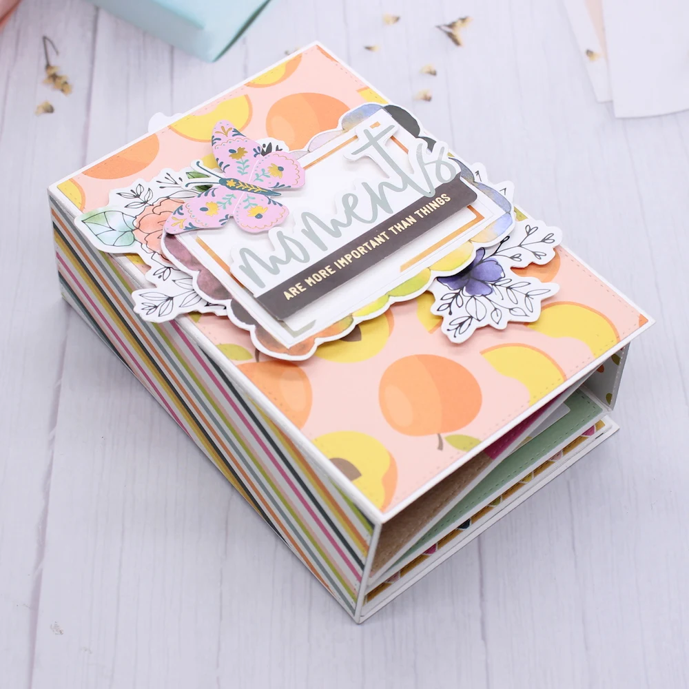 KSCRAFT zdobienie książki metalu wykrojniki szablony dla DIY Scrapbooking dekoracyjne wytłaczanie kartki DIY