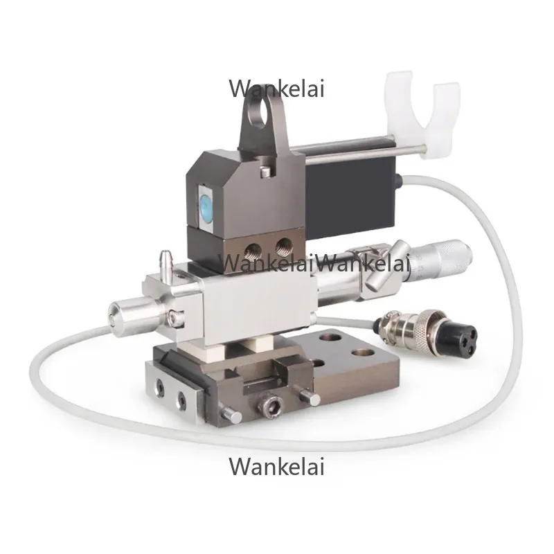 High Precision Jet Dispensing Valve High Speed Jet Valve Non Contact Ink Dispensing Machine Micrometer Fine Tuning Glue Quantity