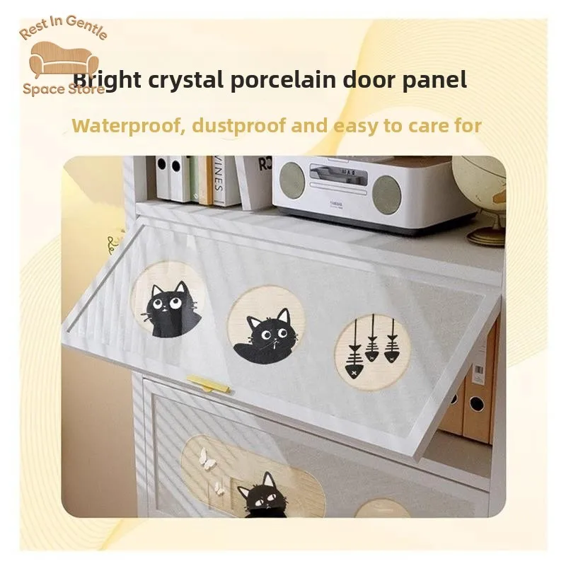 Steel shoe cabinet household door integrated against the wall rack multi-layer large-capacity cabinet indoor and outdoor locker