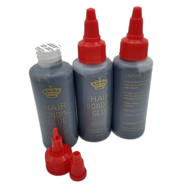 Großhandel 1 Oz/ 2 Oz/4Oz 30 ML/60mL/118mL Ack Haarverlängerungs-Bondingkleber Haarwebe-Bond – Detail 9