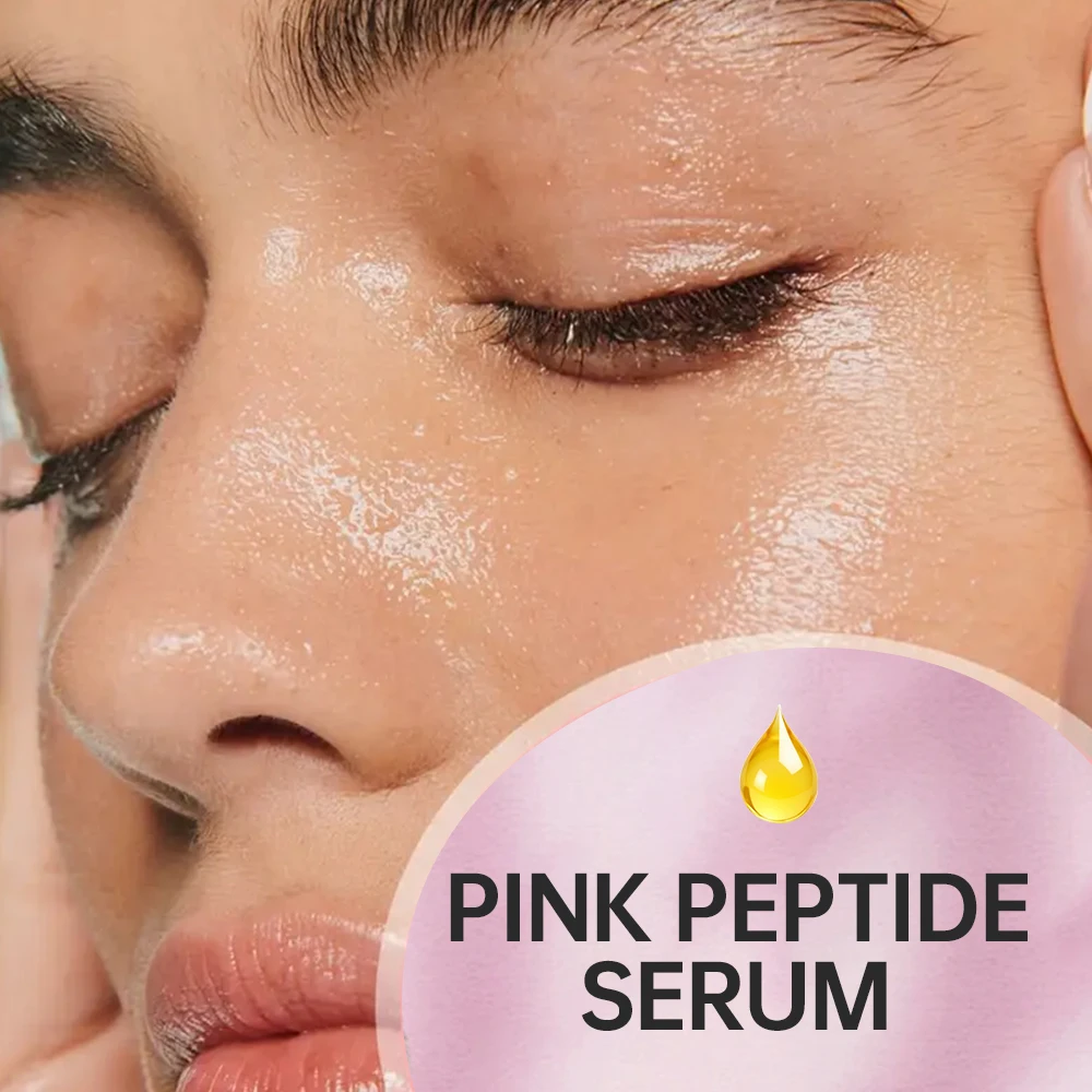 مصل الببتيد الوردي مع 1% PDRN DNA الصوديوم و5 مجمع الببتيد لترطيب البشرة والعناية اليومية #3