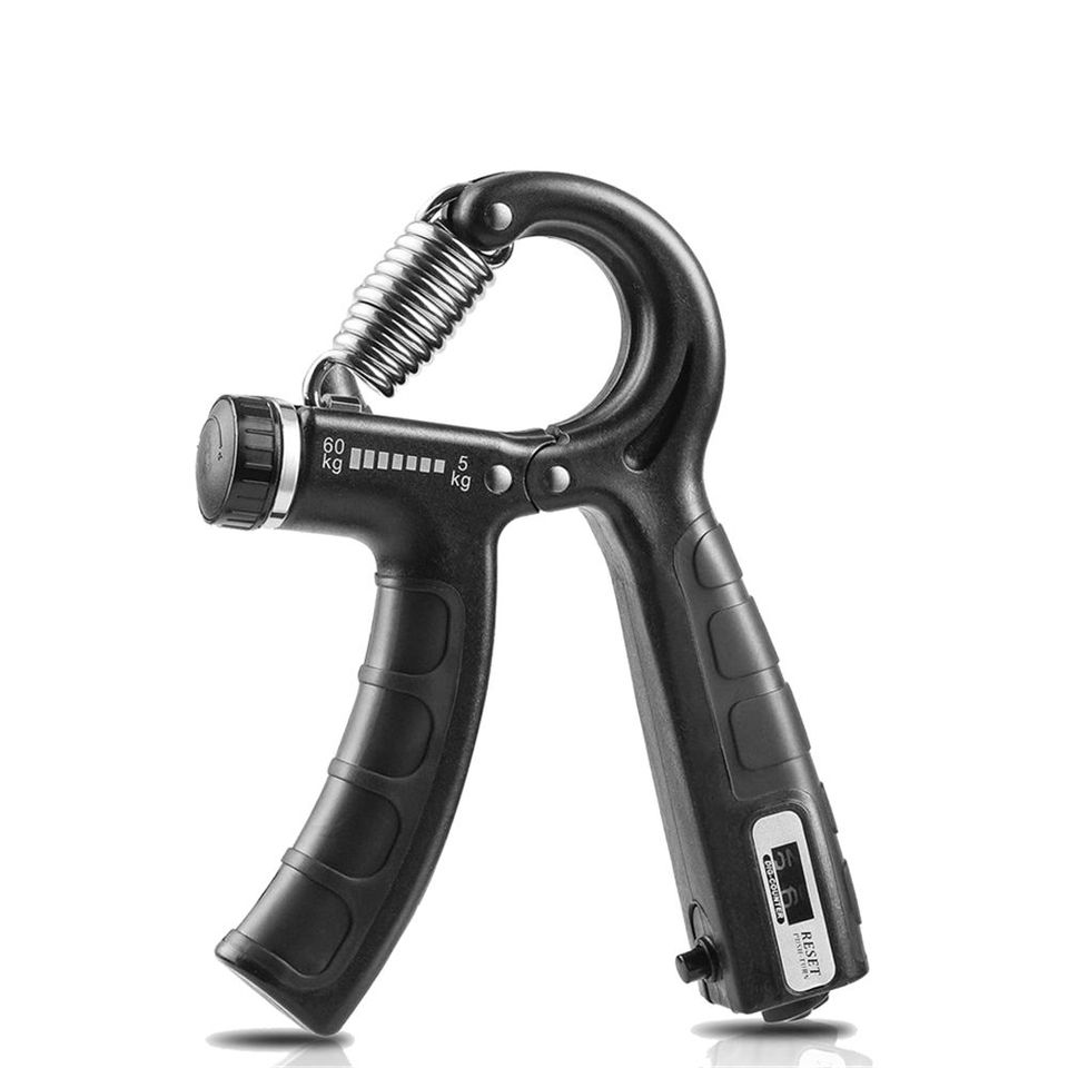  Grip Strength Trainer with Counter Hand Grip Strengthener with Adjustable Resistance 11-132 Lbs (5-60kg) Forearm Strengthener 