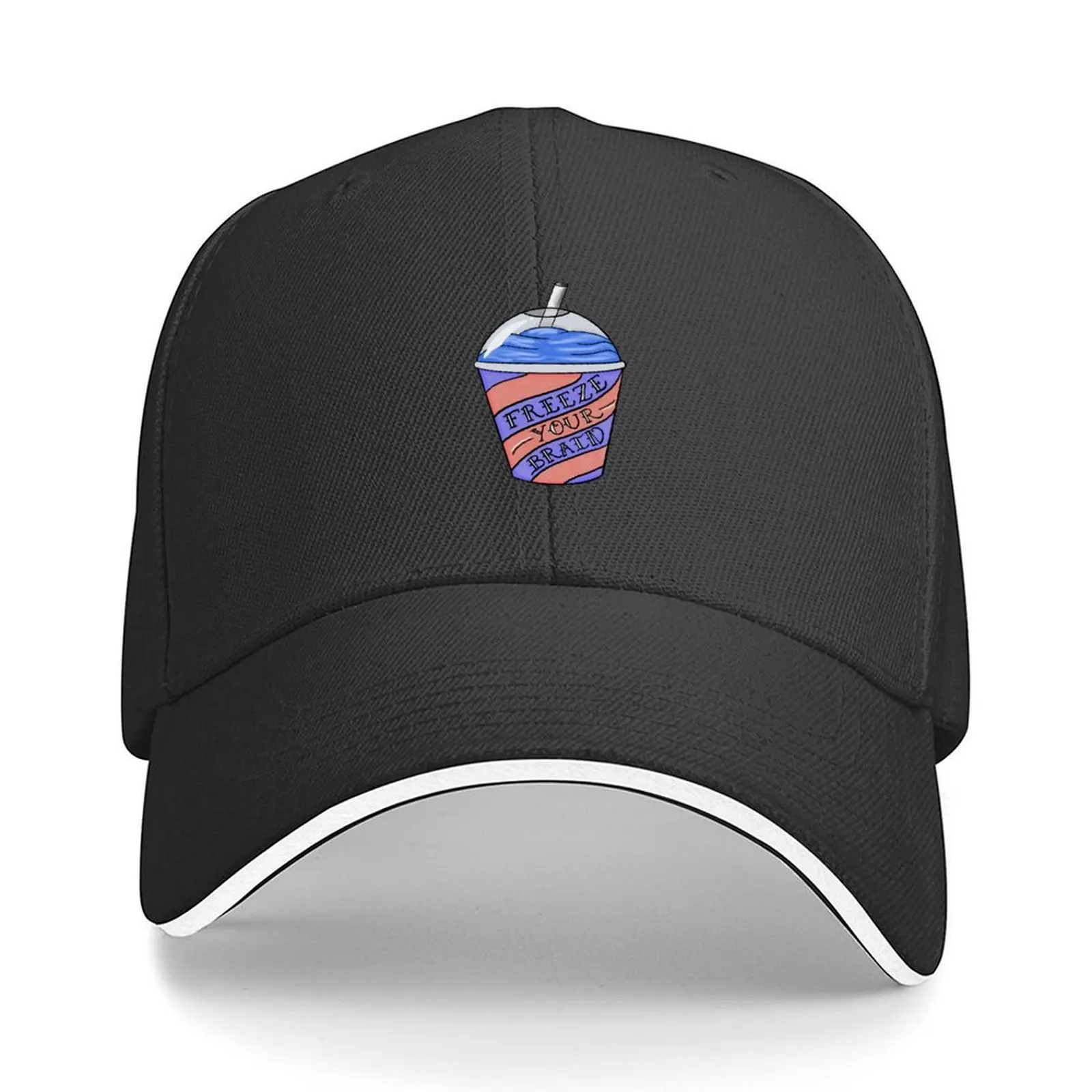 

Freeze Your Brain - black Baseball Cap Ball Cap Unique hats Luxury man cap Snapback Sun Hats For Women Men's