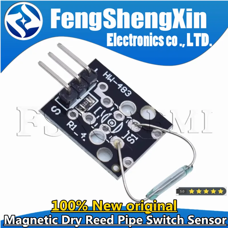 KY-021 3pin Small BETR Mini Magnetic Dry Reed Pipe Switch Sensor Module for Arduino DIY Starter Kit