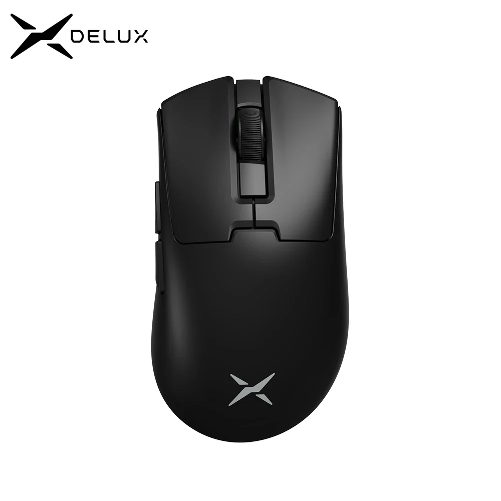 Delux M900mini PRO Wireless Gaming Mouse Ergonomic Ultra-Lightweight 40g PAW3395 8K Hz for Medium to Small Hands PC Laptop Gamer