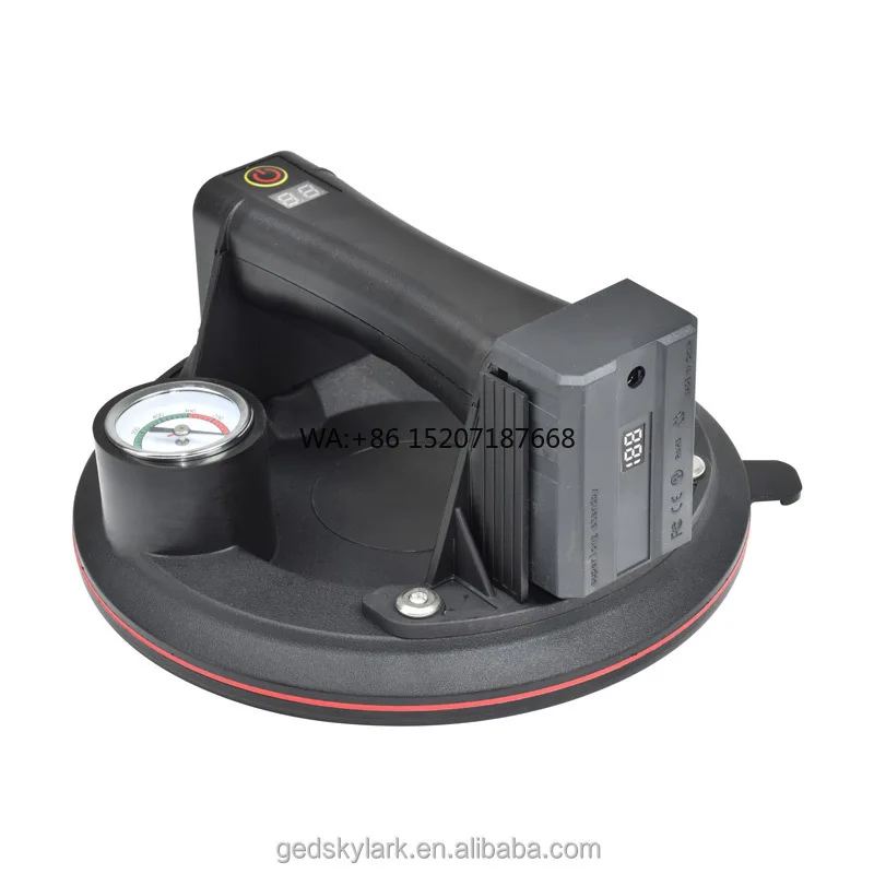 

Digital Display+Meter Display, 8-inch Electric Vacuum Suction Cup, Ceramic Tile Glass Handling Tool
