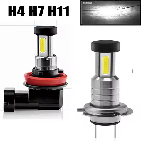 H7 LED Headlight Bulb Kit High Low Beam 110W 30000LM Super Bright Canbus Fog Lamp H4 H11 H8 H9 6000K White 360 LED Car Fog Light