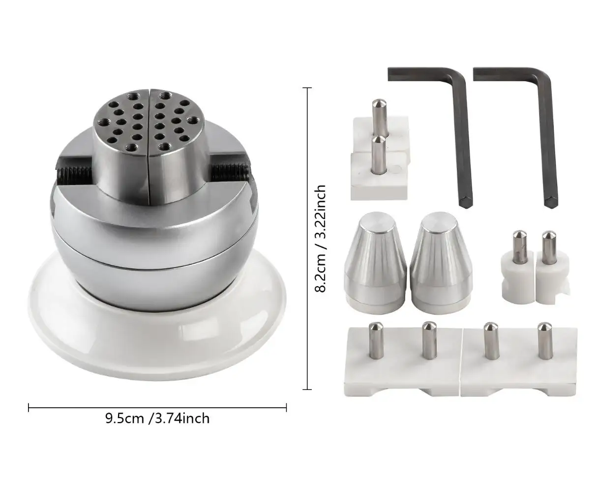 

Bench vise carving setting tool 360 rotation ball vise jewelry carving seat tool Ring Setter Ring Ball Clamp Engraving Ball