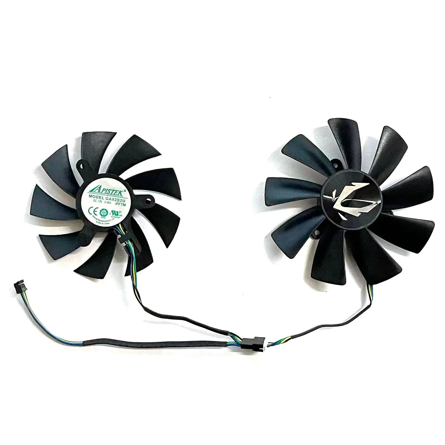 New GPU fan 87MM 100MM 4pin GAA8S2U GA92S2U for Zotac Geforce Rtx2070 RTX 2070 OC mini graphics card fan