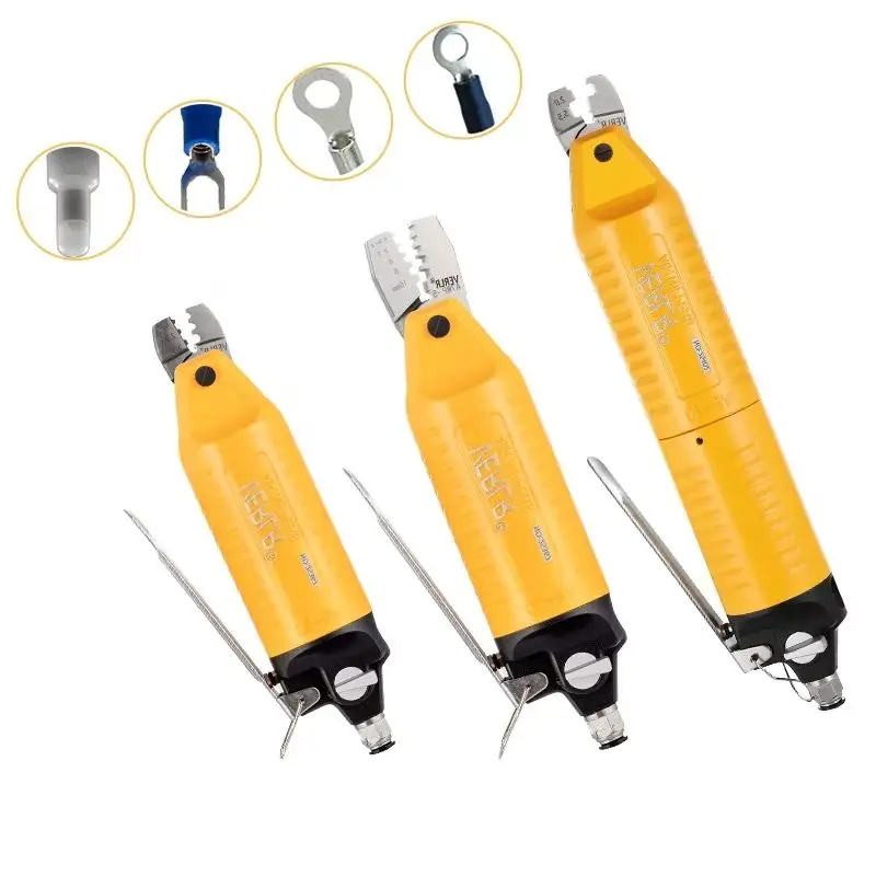 VR-30 VR-35P Pneumatic Crimping Tool Cold Crimping Terminal Nipple Scissors Clamp - Pneumatic Terminal Crimping Pliers