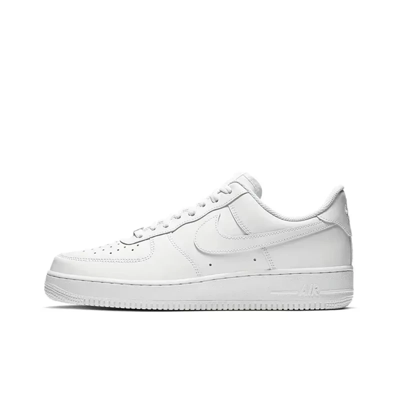 

Nike Air Force 1 Low '07 Men's Skateboarding Shoes AF1 Pure White Classic Retro Style Unisex Sneakers CW2288-111