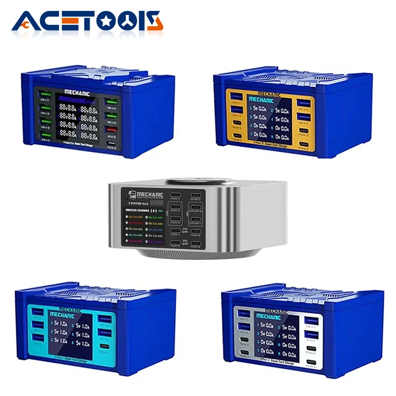 

MECHANIC X-Power MAX X-Power 6 8 8S Сверхбыстрое зарядное устройство QC PD 3.0 PD USB-порт для зарядки для мобильных телефонов ipad Смарт-часы