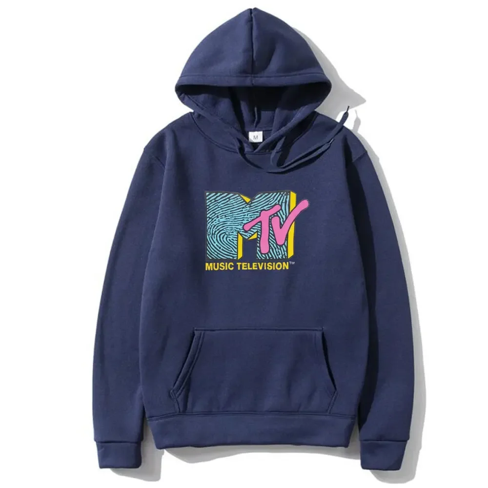 Customization Spring And Autumn Men's Hoodie Mtv Music TV Printed Pullover Sweatshirt Streetwear Hoodie Bape 22ss - view 2