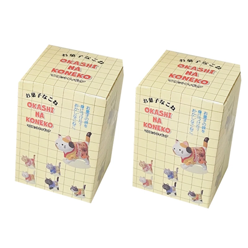 Mofusand Qualia Snack Katzen-Serie Süßigkeiten-Verpackung Niedliche Katzen-Tischdekoration Spielzeugmodell Mystery Box Überraschungs-Geschenke