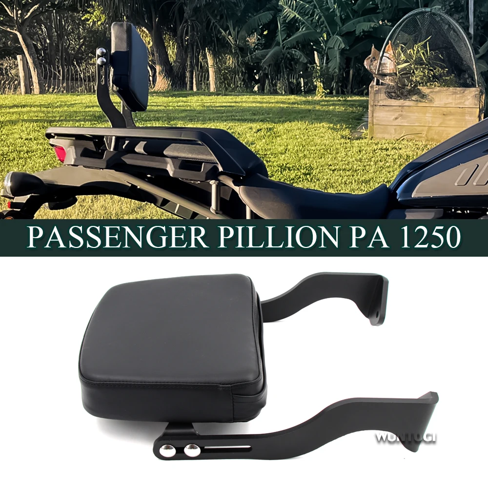 For PAN AMERICA 1250 Accessories Passenger Backrests Pad For Pan America 1250 Seat Rear Backrest Cushion Passenger Pillions 2022