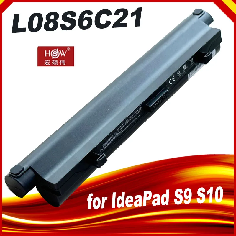 L08S6C21 L08S6Y21 L08S3B21 Battery for Lenovo IdeaPad S9e S9 S10e 4187 S10 S12