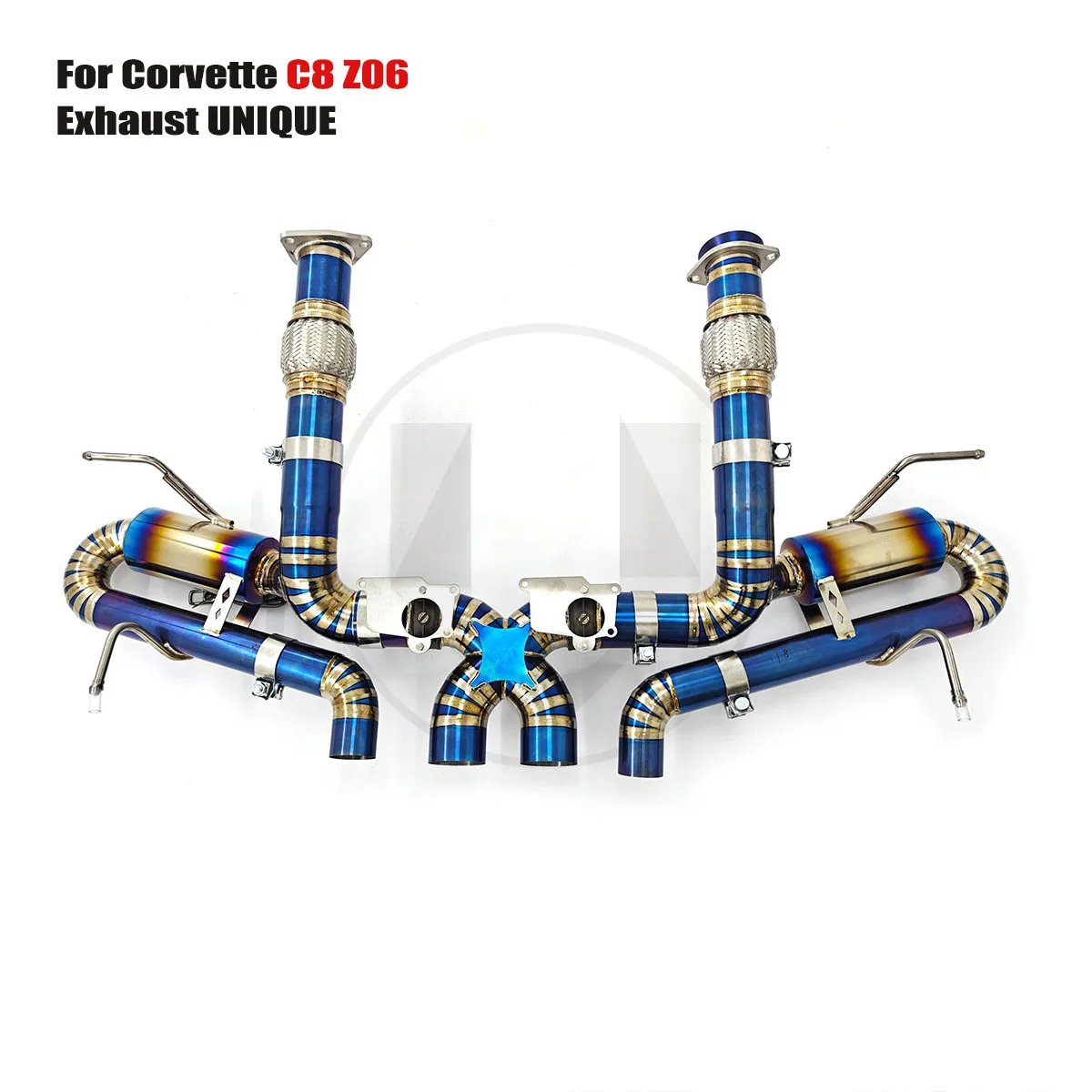 

UNIQUE Designs 2019-2023 Corvette C8 Z06 Performance sports Titanium Valve exhaust system