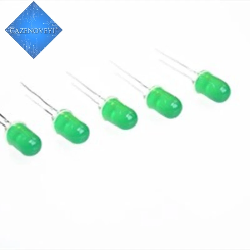 100pcs/lot Green light-emitting diodes Green turn Green 3mm led