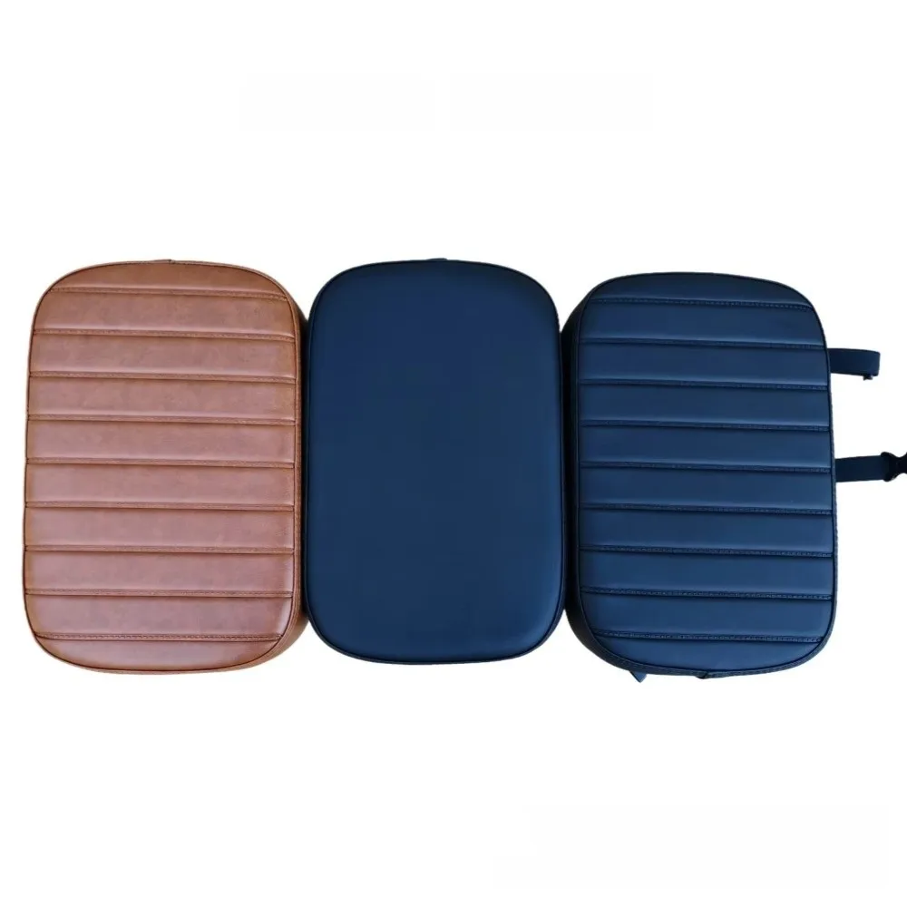 New Thickened Electric Vehicle Seat Seat Belt Booster Pad Back Seat Cushion Universal PU Material Unisex Car Seat for Children