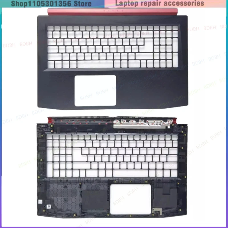 New For Nitro 5 AN515-51 AN515-42 41 AN515-52 AN515-53 LCD Back Top Case Front Bezel Hinges Palmrest Lower Bottom Case 15.6 Inch