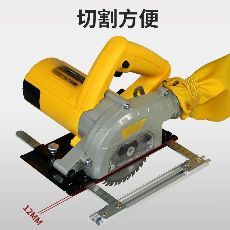 Mesin pemotong khusus untuk dekorasi pertukangan Artefak pemotong papan gipsum gergaji flip-chip lingkaran listrik
