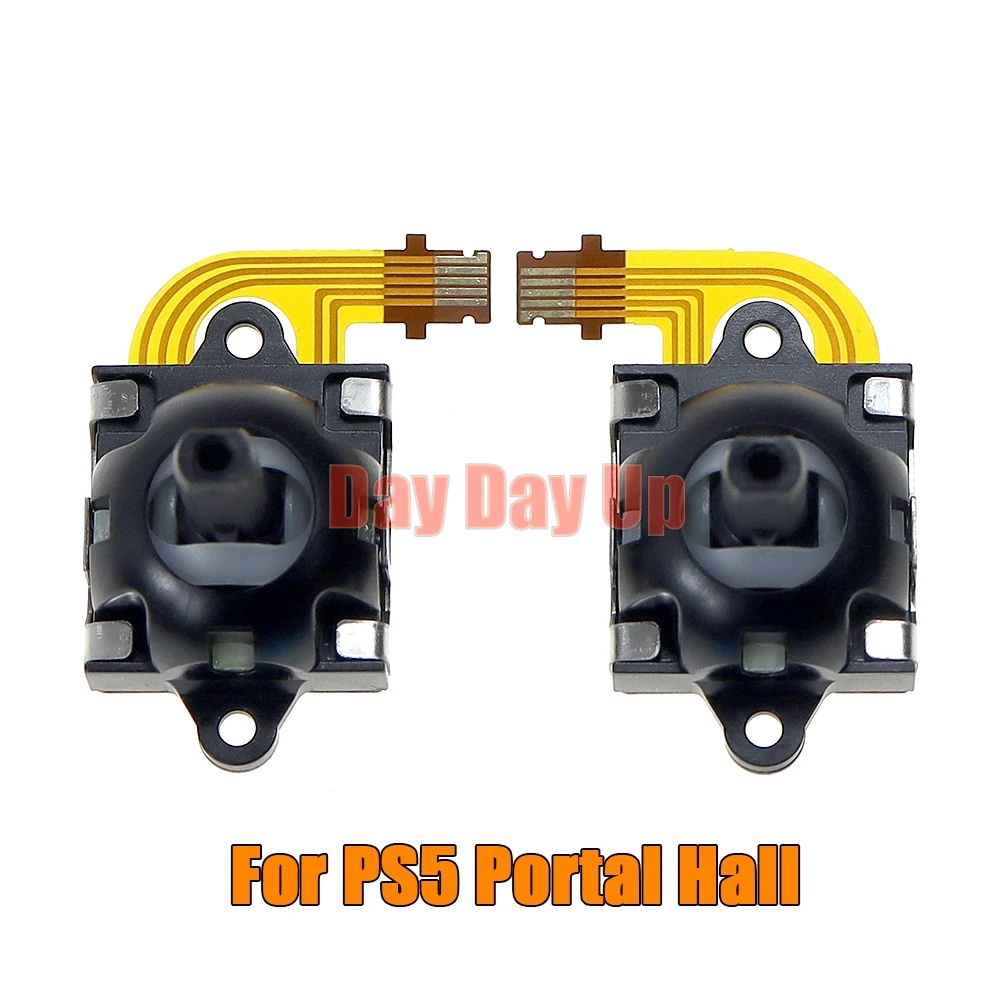 20PC สําหรับ PS5 Portal ซ้ายขวาแม่เหล็กไฟฟ้า 3D Analog จอยสติ๊กโมดูลสําหรับ PSVR2 Portal Hall Effect จอยสติ๊ก Thumb จอยสติ๊ก