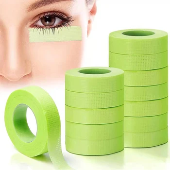 10 Uds. Cinta de pestañas microporosa suministros de extensión de pestañas herramientas de maquillaje accesorios de pestañas al por mayor herramientas de maquillaje cinta de levantamiento de pestañas