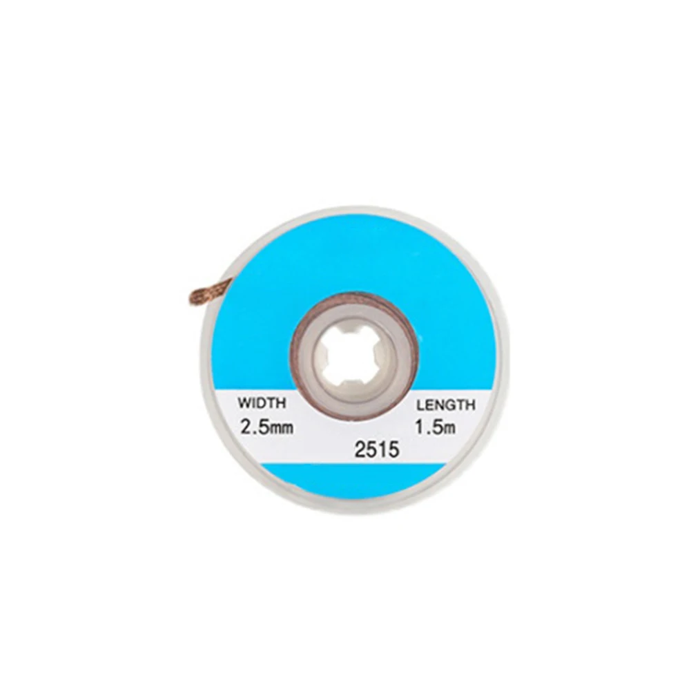 Copper Solder Strip Desoldering Tool Copper Material Desoldering Efficiency Different Widths Efficient Soldering