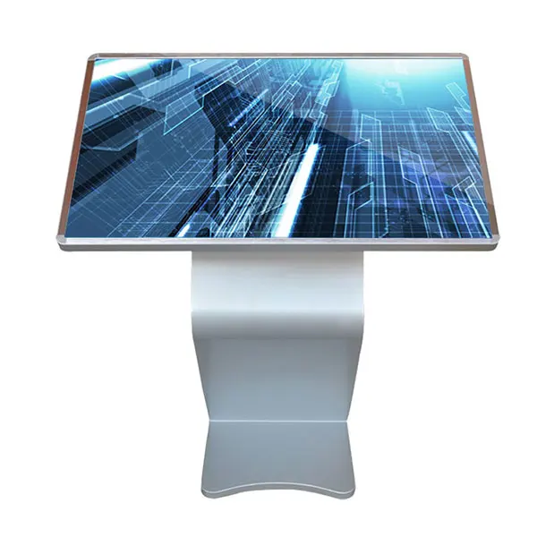 Shopping Mall 43 Inch PCAP Touch Screen Computer Kiosk Window10 Wifi Floor Standing Touch Podium