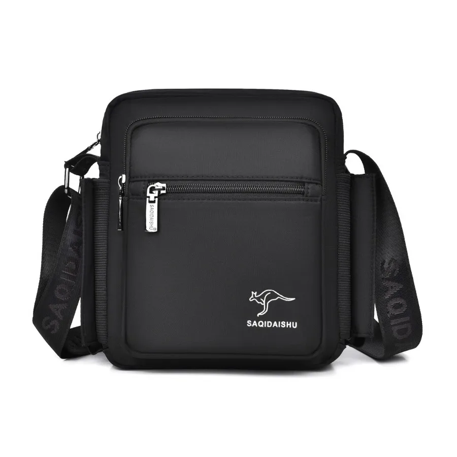 

【New style】Saqi Kangaroo new men's business shoulder bag large-capacity casual men's backpack small Oxford backpack