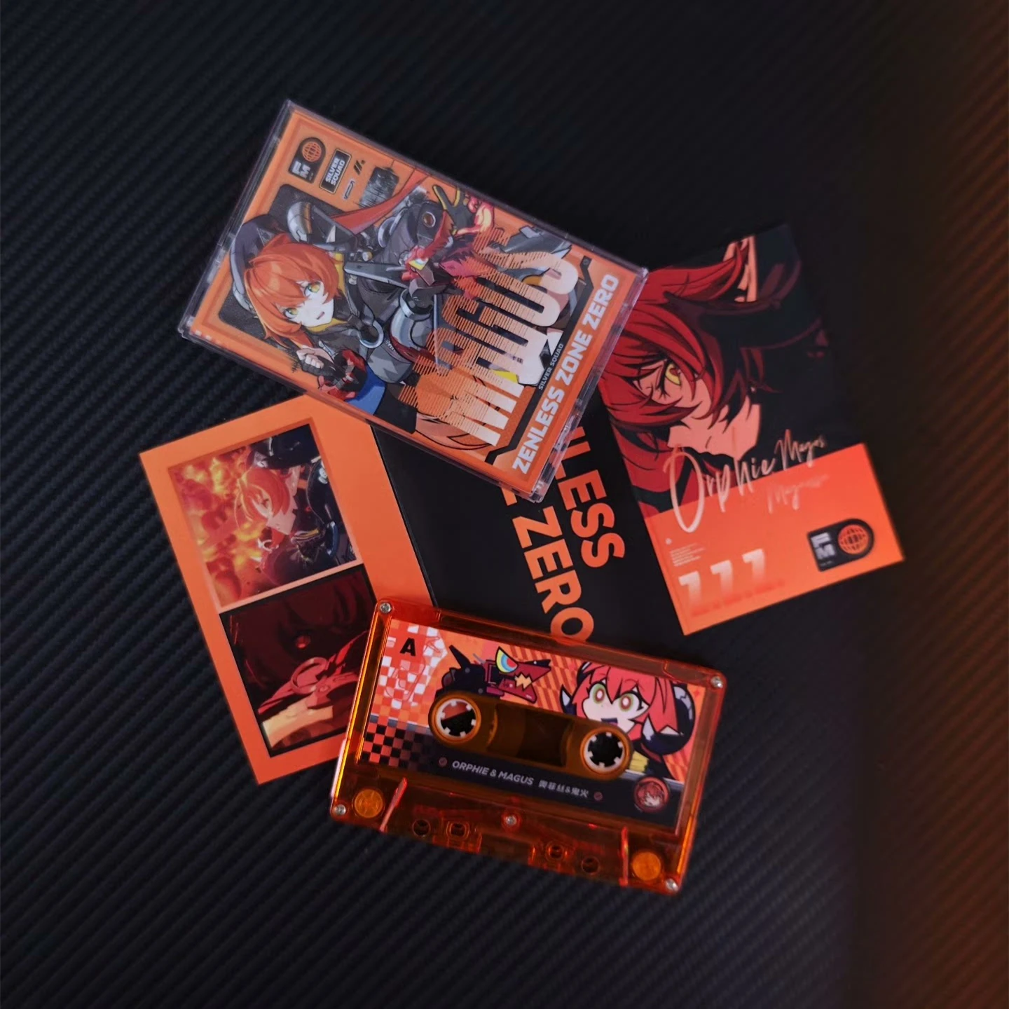 لعبة Obol Squad Orphie Magnusson Magus شريط الموسيقى Zenless Zone Zero OST ألبوم كاسيت كوسبلاي ووكمان مسجل صندوق المسارات الصوتية